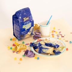 Tirma Mini White Chocolate Wafers | (16 units x 13.5g), 216g | Jemná krémová náplň | Bez GMO | Suitable for vegetarians | Jednotlivě balené | Balená svačina