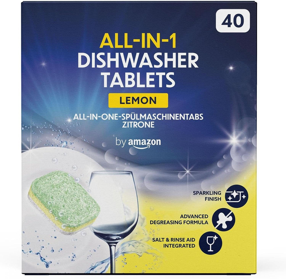 Tablety do myčky All-In-One, citron, 40 tablet Naty Shop Kitchen Detergents