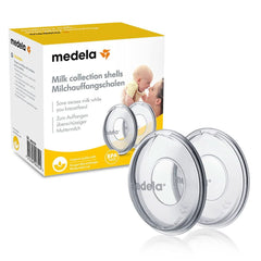 Medela Milk Collection Mušle - BPA-, Vyrobeno z měkkého, flexibilního silikonu, Obsahuje 2 ks Příslušenství Potraviny a kojení Bebe Naty Shop
