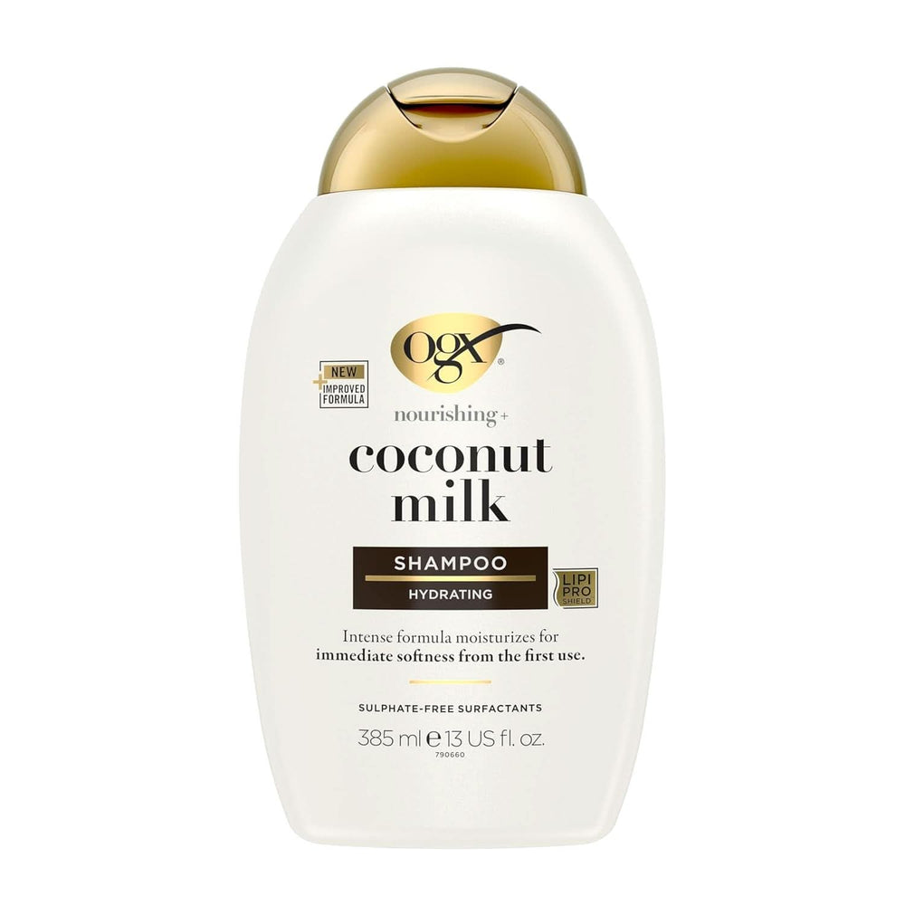 Șampon cu lapte de cocos OGX (385 ml), efect hidratant Duș și baie Naty Shop 385 ml