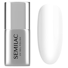 Semilac Top Coat Lak na nehty 7ml, Inovativní, UV/LED, Hybridní lak na nehty, Lesklý Finish, Chrání, Transparentní