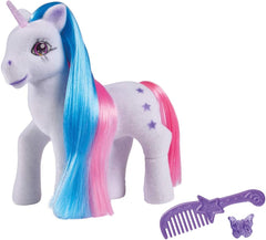 Simba 104342482 - Unicorn cu păr colorat, 14 cm, plușat, cu pieptene și agrafe de păr, de la 3 ani