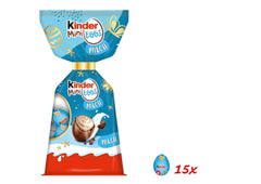 Kinder Mini vejce mléko | 85g – Vynikající velikonoční čokoládová vajíčka – Velikonoční cukroví – Hladká mléčná náplň v mléčné čokoládě – Ideální do velikonočního košíku – Ke sdílení