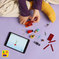 LEGO Minecraft Lava Duel of the Deep, Hračka pro fanoušky videoher, Pevnost s minifigurkami včetně Alex, Skeleton Wither, Lohe a Strider, Dárek pro dívky a chlapce 6 let staré 21266 Stavebnice Beuche den LEGO-Store