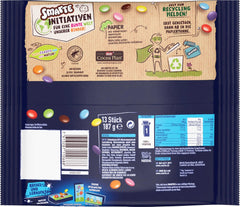 Nestlé SMARTIES Mini, malá čočka s mléčnou čokoládou, jednotlivě balené, balení 16 ks (16 x 187 g)