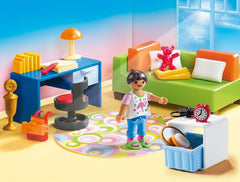 Casă de păpuși PLAYMOBIL 70209 Cameră de tineret cu figurină de fată și accesorii, de la 4 ani Casute de papusi Naty Shop