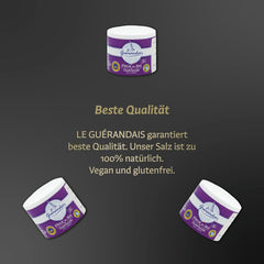 Handgeschöpftes Fleur de Sel, DE GUERANDE, 125g Dávk