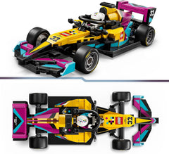 LEGO Speed Champions F1 ACADEMY Rennwagen - Spielzeug Modellauto - Mit Formel 1 Rennfahrerin Minifigur - Geschenk für Mädchen, Jungen & Erwachsene Fans ab 10 Jahren - 77258