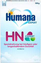 Humana HN Expert, od narození, speciální krmivo pro časté nebo dlouhotrvající průjmy, podporuje normalizaci stolice, s banánem, 300 g Naty Shop 300 gramů