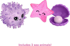 Barbie Mořská víla Power Chelsea panenka Mořská panenka Chelsea s modrofialovými vlasy Korunka Mořská panna Ocas Doplněk pro 3 roky Hhg57 Naty Shop Dolls