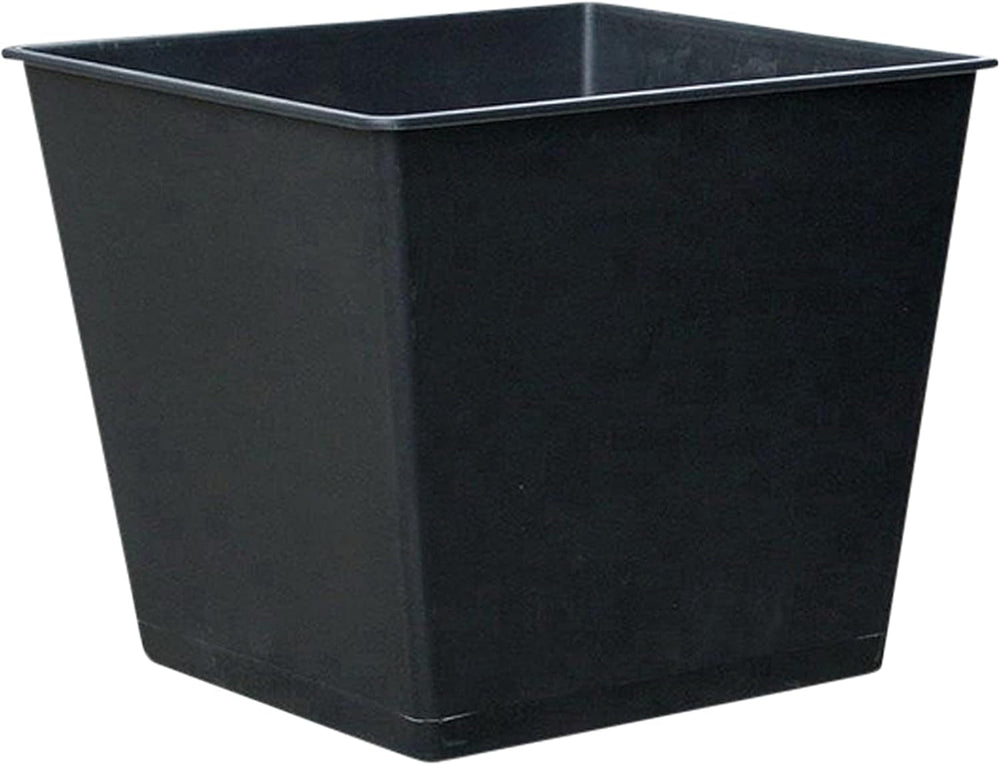 Ghiveci universal Dehner, plastic, negru, 30 x 26 x 26 cm