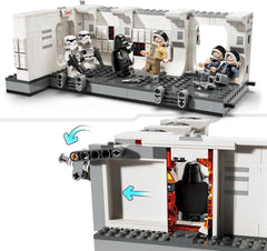 LEGO Star Wars Tantive IV Boarding, Filmová stavebnice Nová naděje, Sběratelská fantasy hrací sada, Nápad na dárek pro chlapce a dívky 8+ a sběratele 75387 Stavebnice Beuche den LEGO-Store