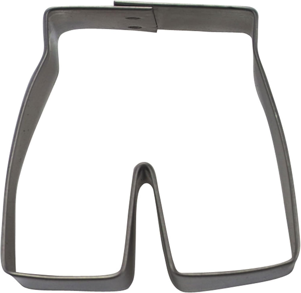 Formă de tăiat biscuiți pentru pantaloni/pantaloni scurți, aproximativ 6 cm