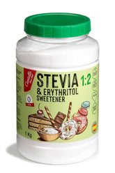 Stévie + Erythritol 1:2 sladidlo, 1G = 2G cukru, 1 kg sladidel Naty Shop