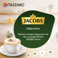 Tassimo Kapseln Jacobs Cappuccino Classico, 5 x 8 Pads, 40 Kaffeekapseln