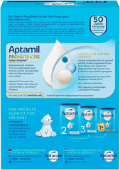 Aptamil Pronutra hrana initiala pre, de la nastere, fara ulei de palmier, cu proces delicat Lactofidus, pachet de aprovizionare 1,2 kg Mama si Copilul Naty Shop