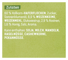 Oetker Vitalis klasické křupavé müsli: velké balení křupavého snídaňového müsli s rozinkami, 1 balení, 1,5 kg