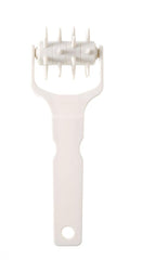 HENDI Stipproller, Stippwalzse, Teigigel, Teig Gitterschneider, für saftige Kuchen- und Gebäckböden sowie Pizzateig, 77x210mm, Polypropylen