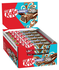 Nestlé Chunky Funky, křupavá oplatka v mléčné čokoládě, balení 24 ks (24 x 40 g)