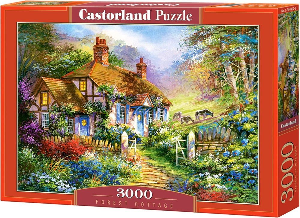 Castorland C-300402-2 - Forest Cottage, skládačka 3000 dílků Puzzle Naty Shop Výchozí název