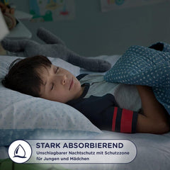 Absorpční pleny na noční pomočování DryNites pro chlapce 4-7 let (17-30 kg), Jumbo měsíční balení, počet 64