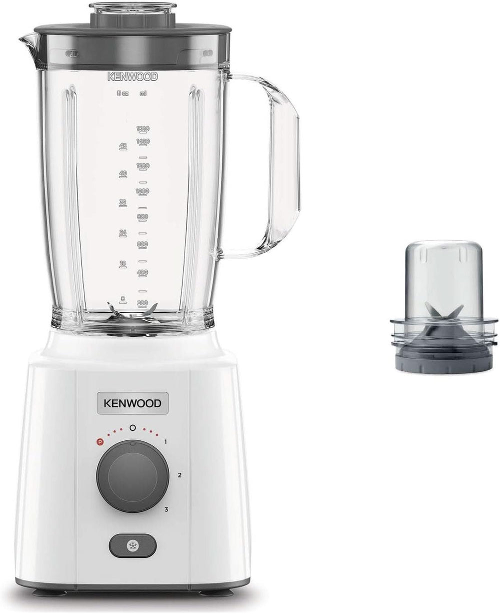 Mixér Kenwood BLP41.C0WH, Kunststoff, Grau, Weiß Kuchyně Naty Shop 650W + Tritatutto