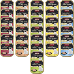 animonda vom Feinsten Mild Menu Mild Variety (32 x 100g), hrană umedă pentru pisici fără cereale, fără zahăr, hrană ușor digerabilă cu carne de curcan