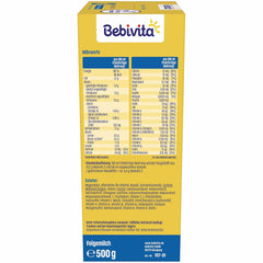 2 Folgemilch (4 x 500 g), nach dem 6. Monat, s vitamínem C a D, Omega-3 (DHA), altersgerecht sattigend