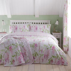 Dreams & Drapes Design - Wisteria - Cuvertură de pat matlasată - 200 Cm X 230 Cm în roz Paturi si Cuverturi DREAMS AND DRAPES