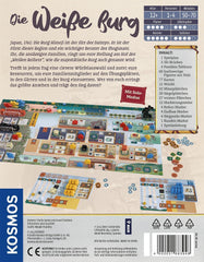 KOSMOS 683948 Bílý hrad, Na dvoře Daimyo, strategická hra se speciálním kostkovým mechanismem, desková hra pro 1-4 hráče od 12 let, hra pro fajnšmekry