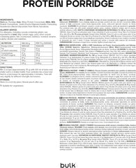 Kompletní proteinový oves, oves s vysokým obsahem proteinů, syrovátka, vysoký obsah vlákniny, proteinová kaše, jablečná skořice, 2,5 kg