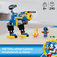 LEGO Sonic the Hedgehog Cyclone vs. Metal Sonic - Sběratelská hračka Mechs se 2 minifigurkami videohry - Nápad na dárek pro chlapce a dívky od 8 let a náctileté fanoušky her 77002 Stavebnice Besuche den LEGO-Store