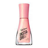Insta Dri Pink plyšový lak na nehty, rychleschnoucí, veganské složení, dlouhotrvající barva, 9,17 ml