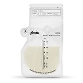BF100 Pungă de depozitare pentru lapte matern - Pungă pentru lapte matern - capacitate 220 Ml - 100 bucăți - Transparent Accesorii Hrana si Alaptare Bebe Naty Shop