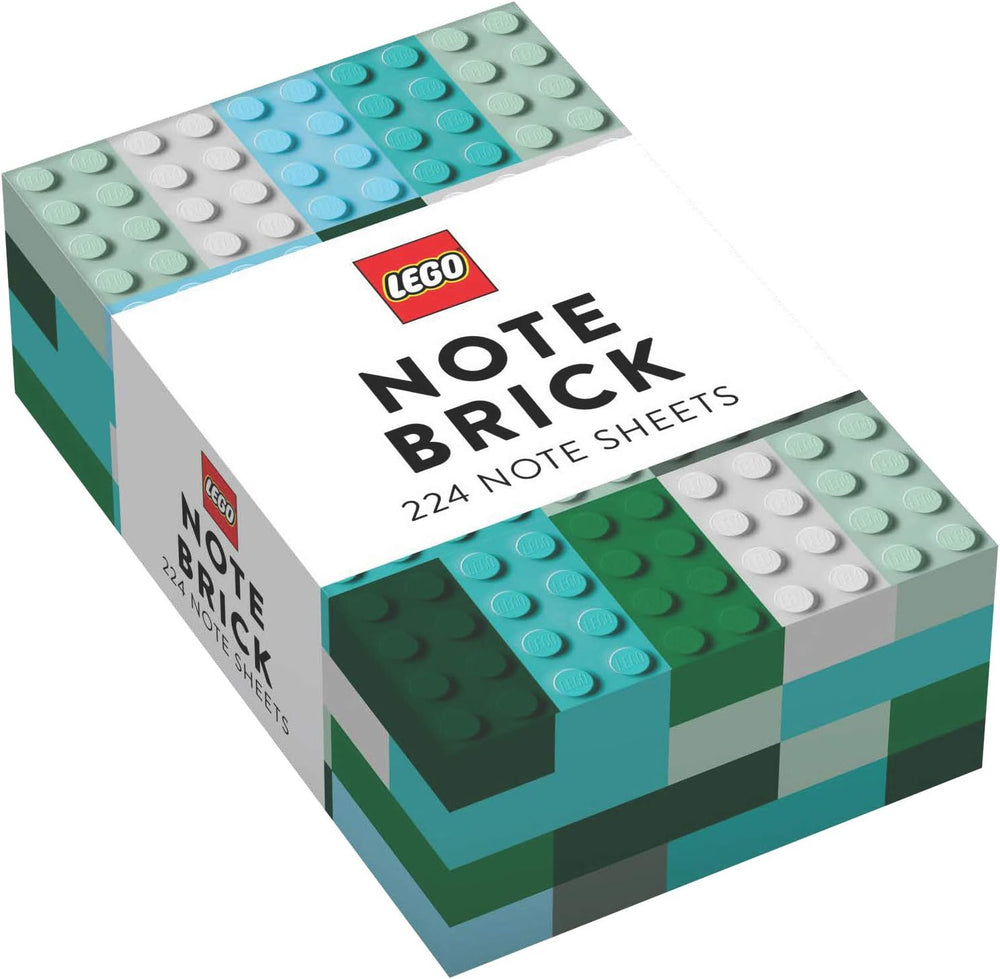 LEGO® Note Brick (modro-zelená): 224 listů s poznámkami (LEGO x Chronicle Books)