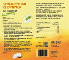 Hârtie de orez Wan Kwai Summer Roll 200g – Necesită înmuiere ușoară, perfectă pentru rulouri crocante de primăvară, rulouri proaspete de vară sau găluște la abur