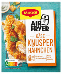 MAGGI Airfryer Knusper Hähnchen - Käse, 1er Pack (1 x 44 g)
