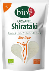 BIOASIA BIO rýže Shirataki z BIO konjacové mouky - Nízkokalorická - Bez cukru, tuku a lepku (1 x 270 g)