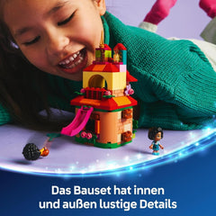 LEGO Ç€ Disney Encanto Mini House, stavebnice pro dívky od 5 let, fantasy hračka a stavebnice s panenkami Mirabel a Antonio Mini, figurkou Kapybary a klíčem 43261 Stavebnice Besuche den LEGO-Store