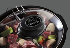 Pomalý hrnec Crockpot s funkcí automatického míchání, programovatelné ovládání, 5,7 l (pro 5-6 osob) Pomalý hrnec Naty Shop