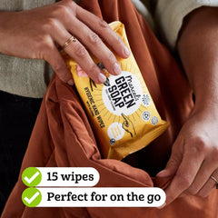 Marcel's Green Soap Ruční vlhčené ubrousky 60 Pack - Vanilka & Cherry Blossom - Rostlinné - Bio