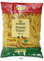 Bio těstoviny Penne Rigate, 500g