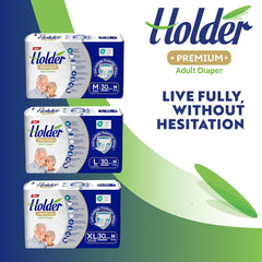 Jednorázové plenky pro dospělé Unisex Vodotěsný Absorpční Elastická Strana Prodyšný Super Absorpční Dvojvrstvý Indikátor vlhkosti 5hvězdičkový Dermatologická ochrana Střední