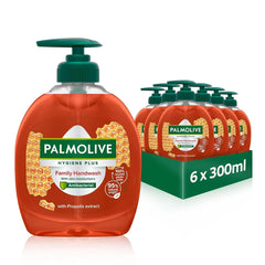 Palmolive, Tekuté mýdlo pro jemné mytí rukou, sada 6 x 300 ml Sprcha a vana Naty Shop