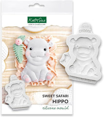 Katy Sue, Silikonový odlitek Sweet Safari, Hroch Naty Shop Kitchen