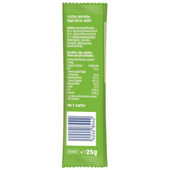 Hruškovo-jablečné ovocné tyčinky (20 x 25g), slazené pouze ovocem, perfektní svačina mezi jídly, připravované z přísně kontrolovaných a vybraných surovin.