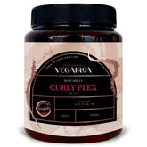 VEGAIROA - Curly Plex Mask - Mască pentru bucle definite fără frizz - Îngrijire hidratantă profundă - Pentru păr creț sau ondulat - Produs profesional vegan de coafură - 1000ml Masca de par Naty Shop Titlu implicit