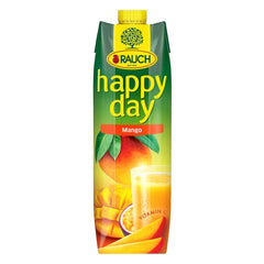 Rauch Happy Day Mango | Rafinovaný nápoj s marakujou | Hodně vitamínu C | 6 x 1 litr, Tetra Prisma Naty Shop