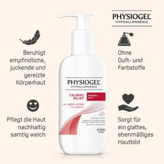 PHYSIOGEL Calming Relief A.I., tělové mléko, 400 ml Kosmetika a kosmetika Naty Shop