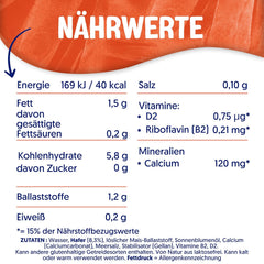Alpro Haferdrink ohne Zucker – Milchalternative auf Haferbasis – Vegan und Lactosefrei – Bohaté na balastní látky, vápník a vitamíny – 8 x 1 l